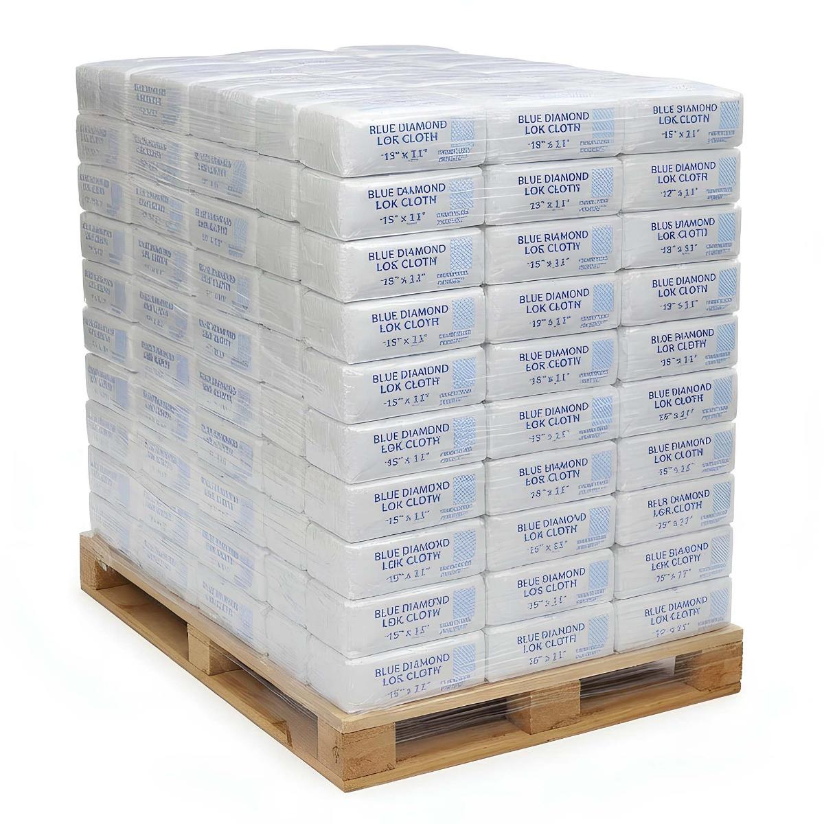 Pallet of Blue Diamond Lok Cloths