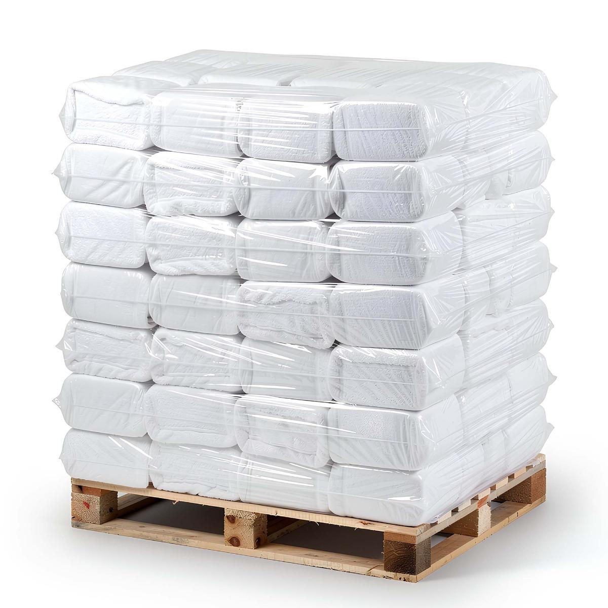 Laundry White Towelling Rags Pallet