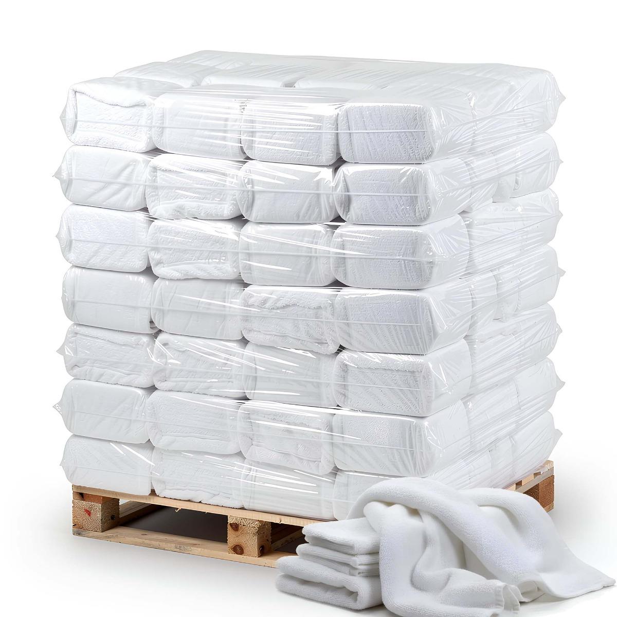 Laundry White Towelling – High Absorbency Wipers Pallet